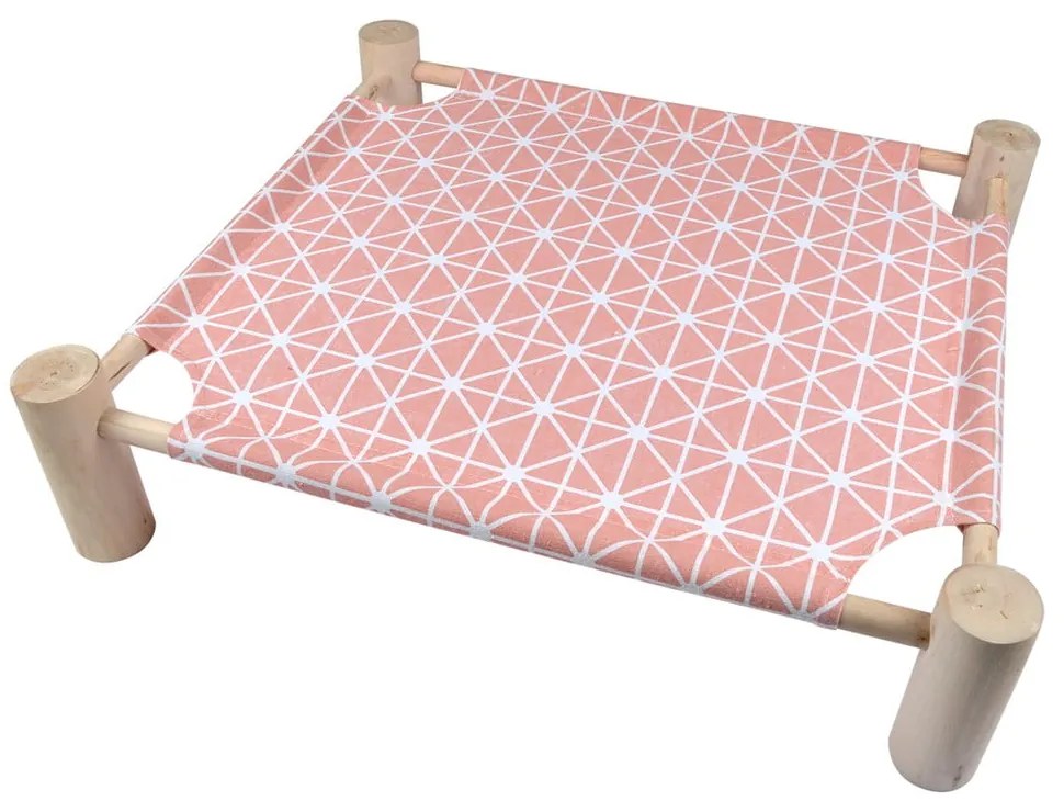 Розово легло за домашни любимци 48x53 cm – Love Story