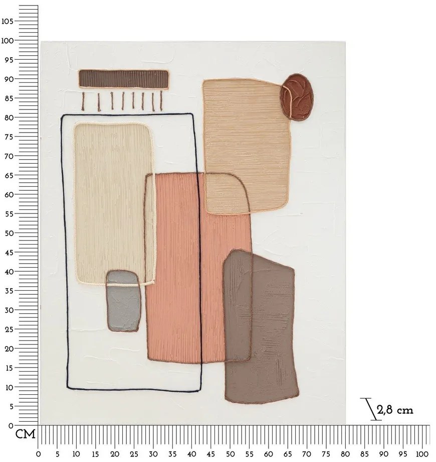 Ръчно рисувана картина 80x100 cm Paint - Mauro Ferretti