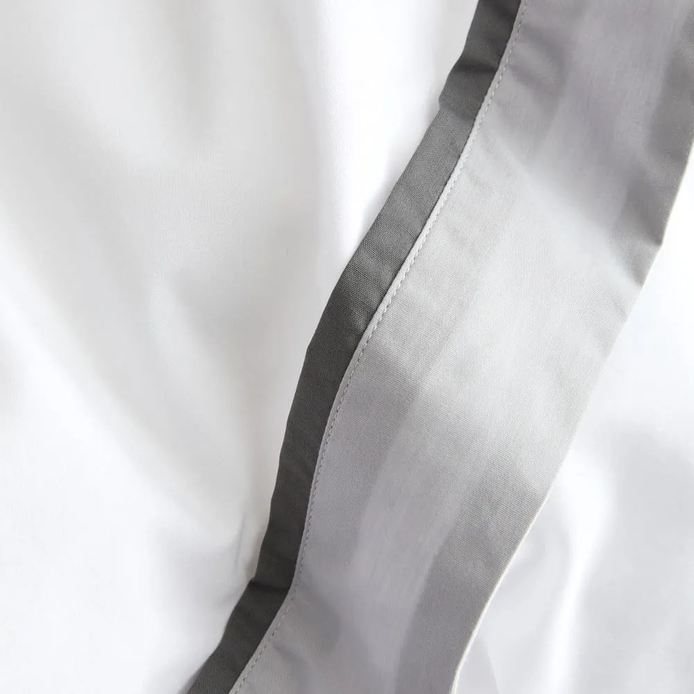 Бяло двойно памучно спално бельо 200x200 cm Mayfair – Bianca