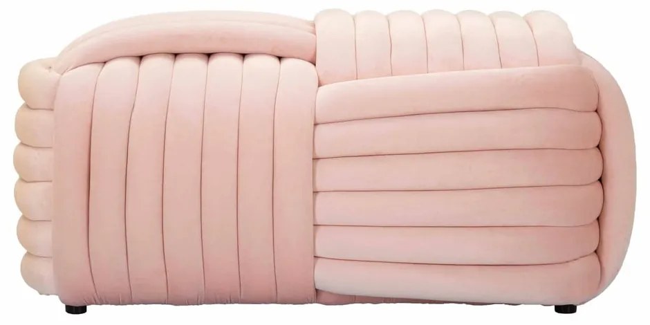 Светлорозова кадифена пейка Softy – Mauro Ferretti