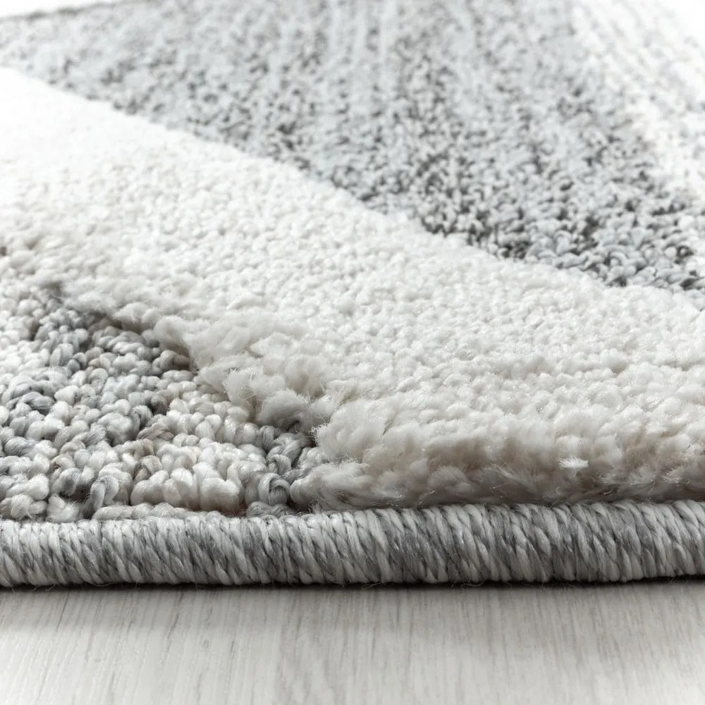 Сив кръгъл килим ø 120 cm Pisa – Ayyildiz Carpets