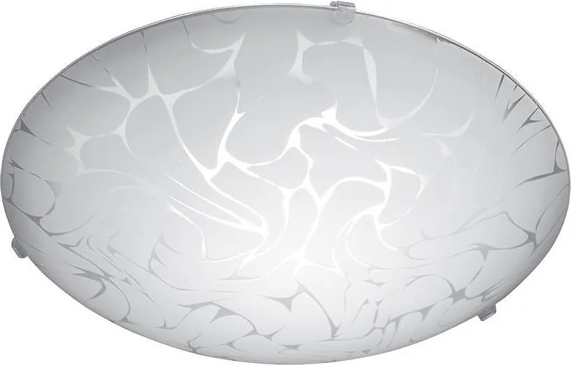 Плафониера ОНИКС LED, ø400, бял мат, 18W, 4000K