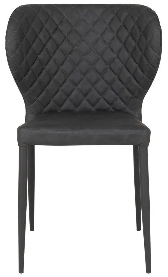 Тъмносиви трапезни столове в комплект от 4 броя Pisa - House Nordic