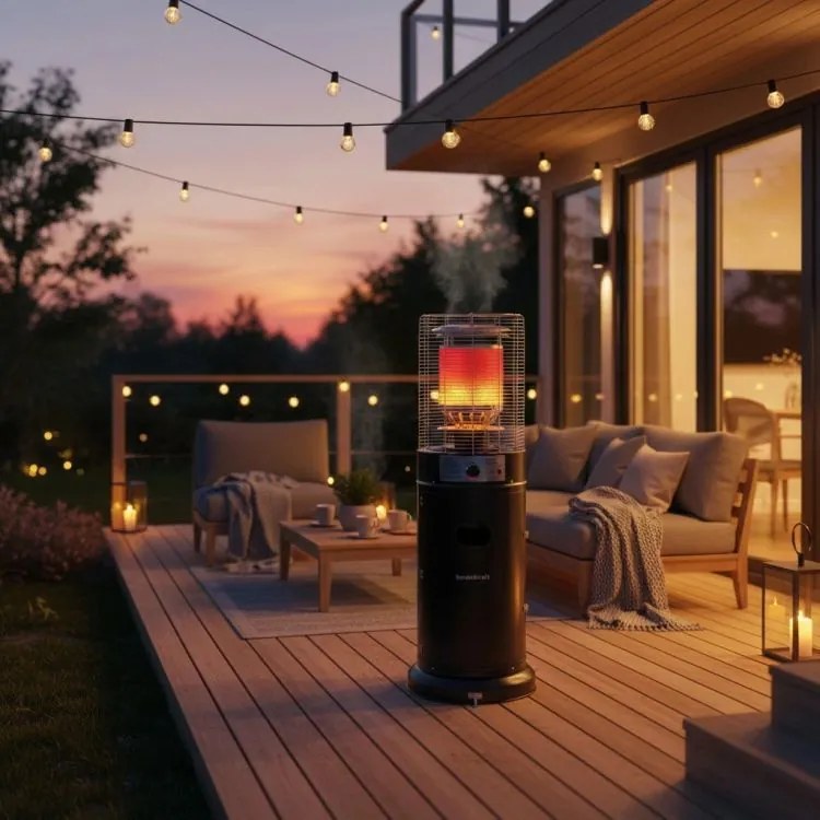 Газов градински отоплителен уред 11 kW с регулиране