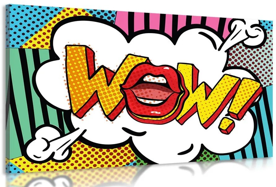 Картина на платно – В поп арт стил – WOW!