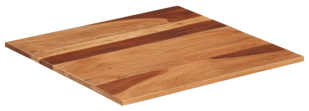 285977 vidaXL Плот за маса, акациево дърво масив, 15-16 мм, 60x60 cм
