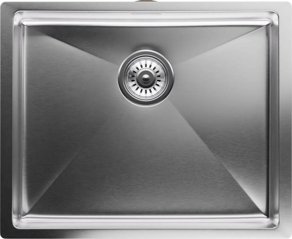 Klarstein Кухненска мивка TitanSteel 45 x 55 см (LxW) с повърхност, устойчива на ръжда, драскотини и топлина