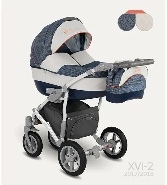 Комбинирана бебешка количка Vision 2в1 CAMARELO - синя