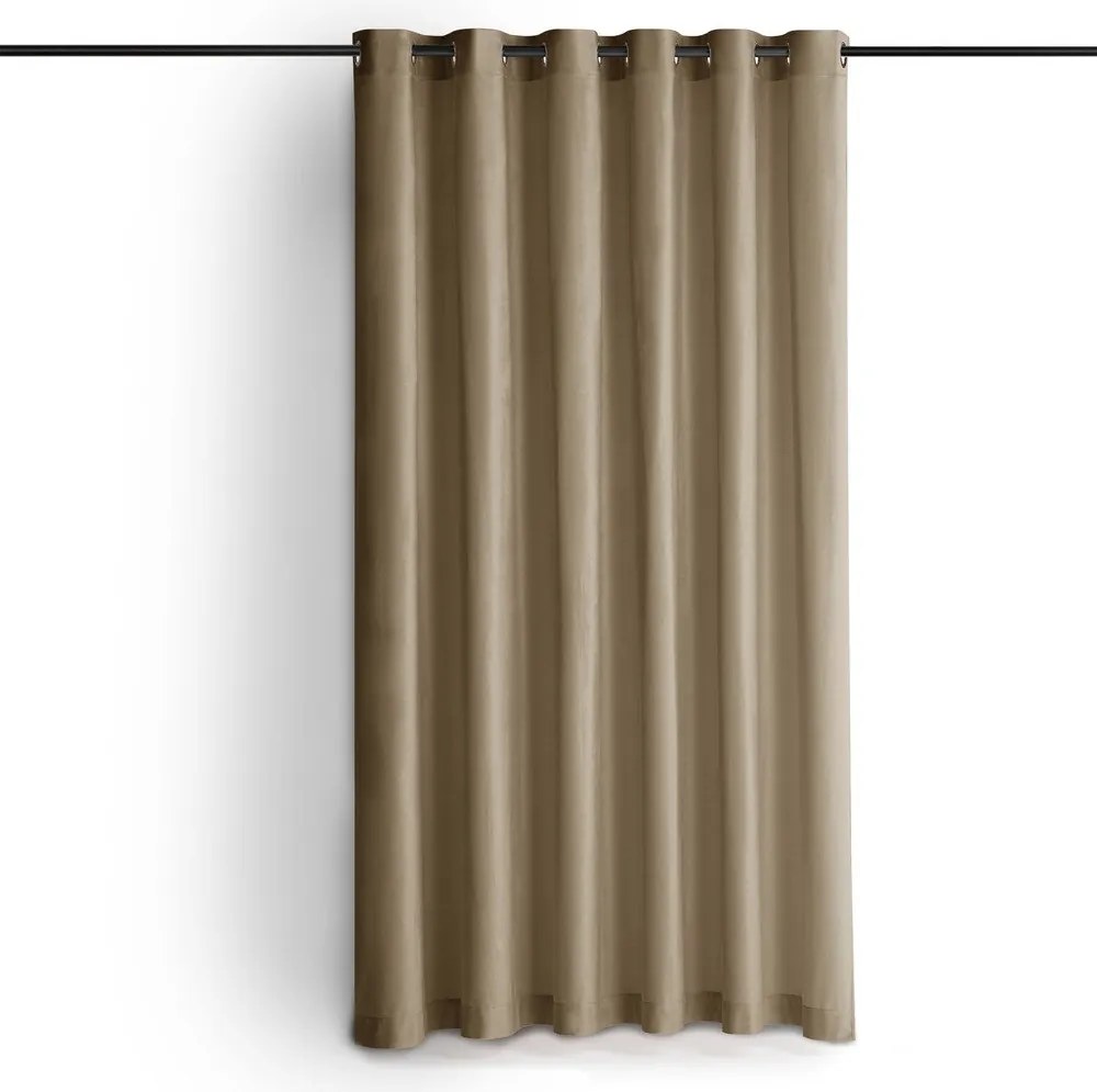 Бежова затъмняваща завеса 400x250 cm Velto – Filumi