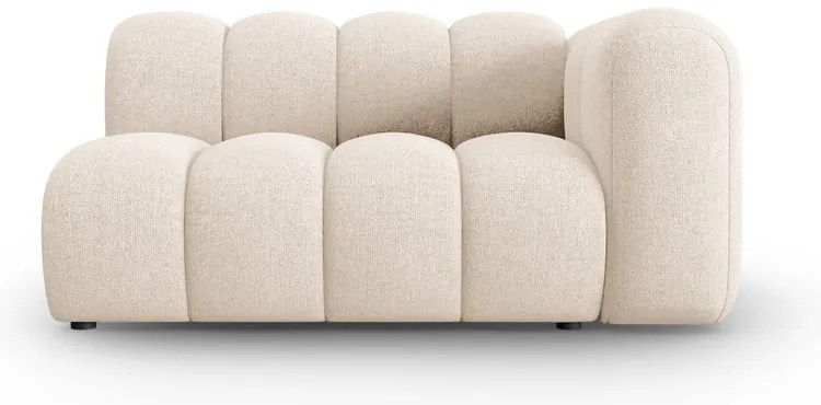 Кремав модулен диван (десен ъгъл) Lupine – Micadoni Home