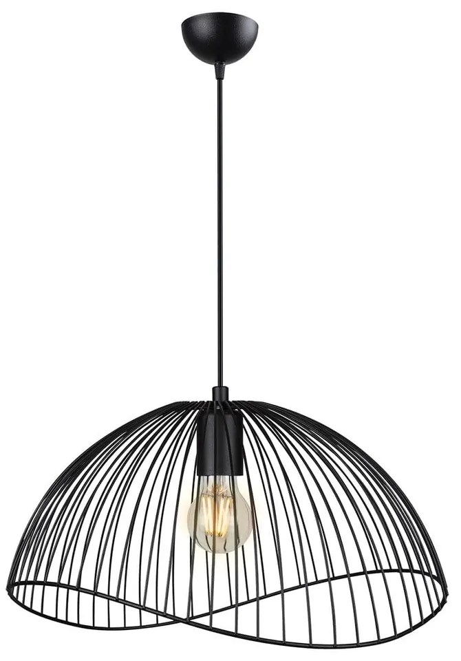 Черно висящо осветително тяло ø 40 cm Way – Squid Lighting