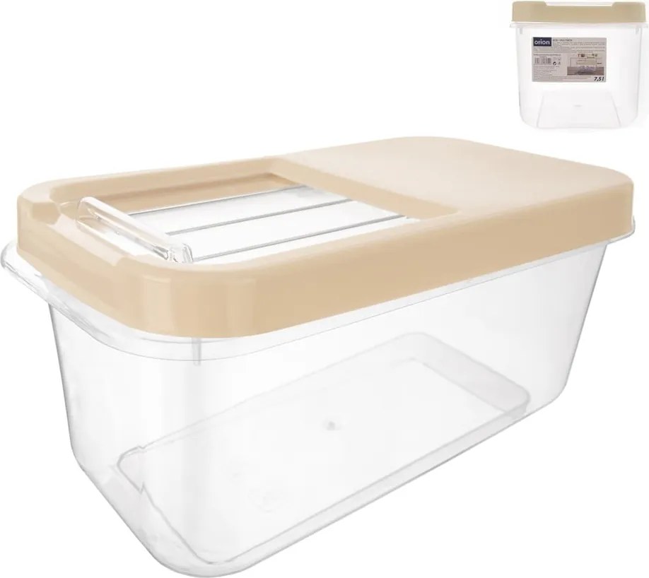 Пластмасова кутия за съхранение с капак 35x20x18 cm Slop – Orion