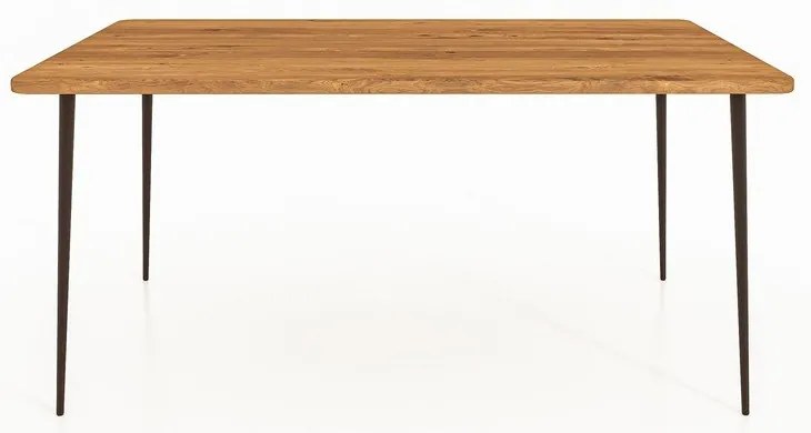 Дъбова маса за хранене 200x90 cm Kula - The Beds