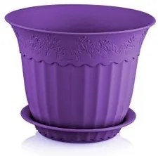 Саксия Антик - 36 х 28 см - Лилава