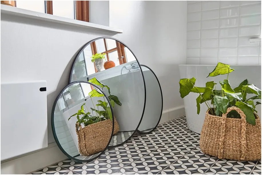 Стенно огледало ø 100 cm Vardo - Villa Collection