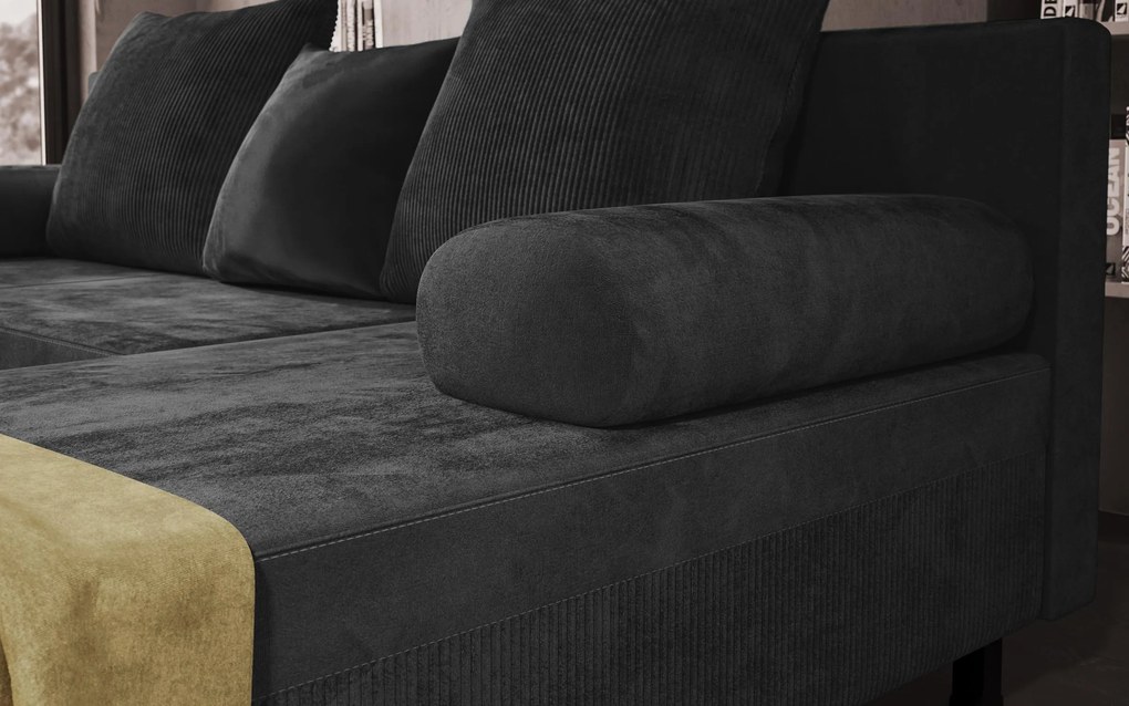 Разтегателен ъглов диван Делано