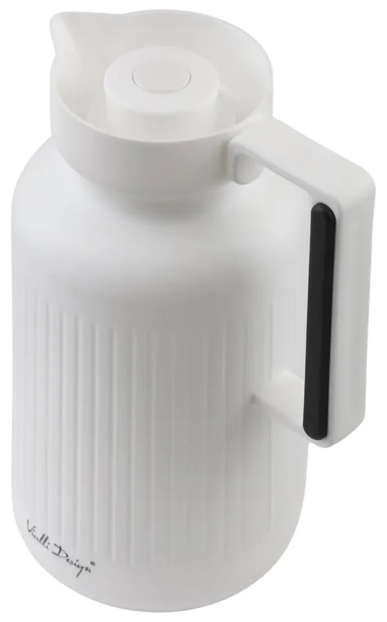 Бял термос 1 l Lungo – Vialli Design