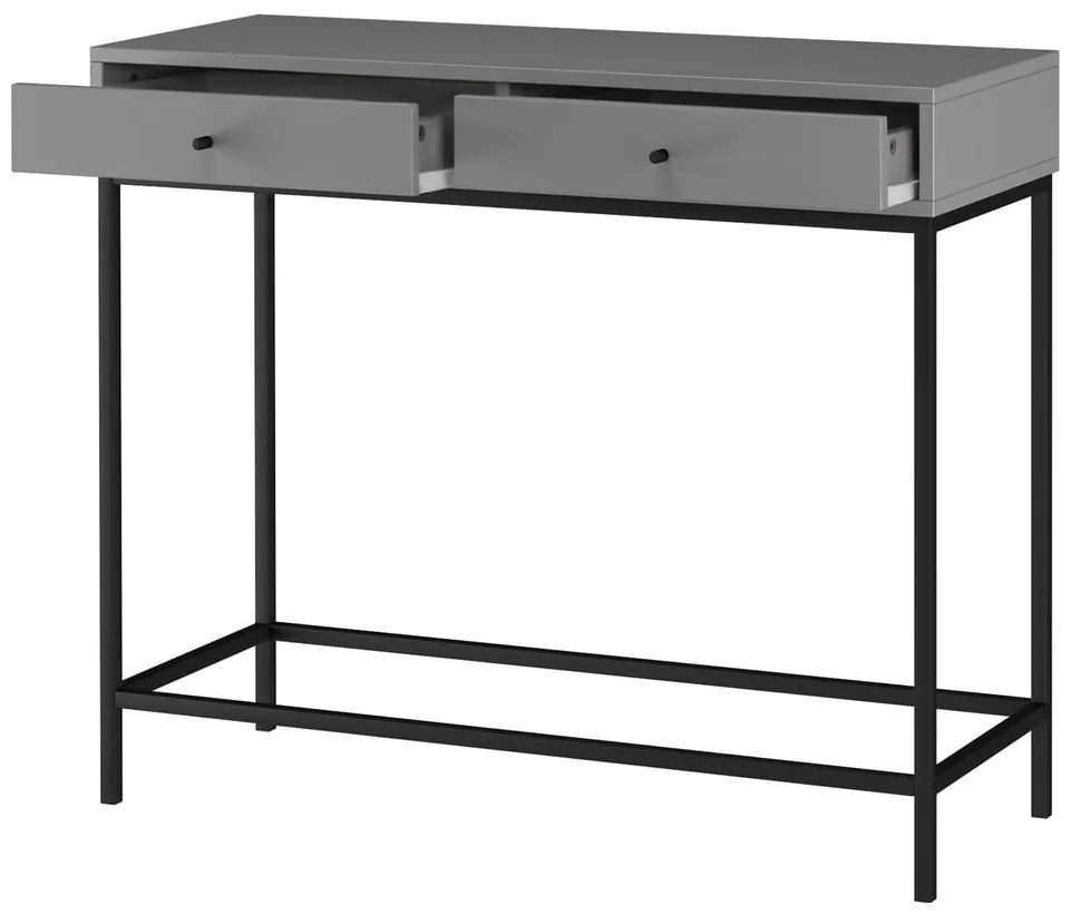 Сива конзолна маса 35x90 cm Celine – Støraa