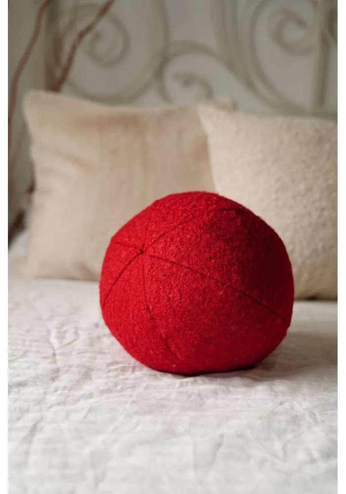 Декоративна възглавница от букле ø 25 cm Top – Mioli Decor