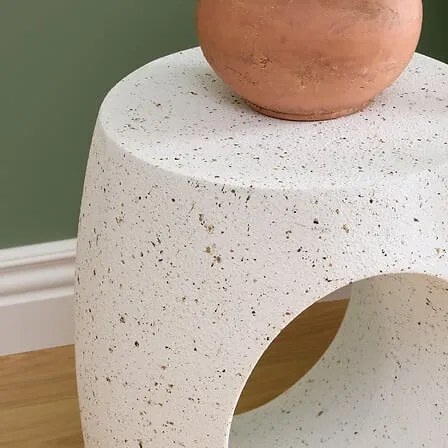 Холна маса Totem atmosphera Narlon, Бял, 38 cm