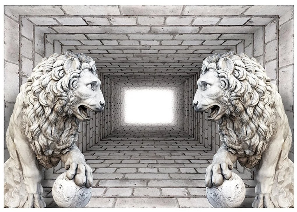 тапети - Stone Lions 250x175