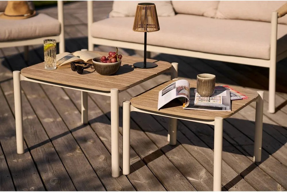 Сиво-бежови глинени чаши в комплект 4 бр. 360 ml Viola – House Nordic