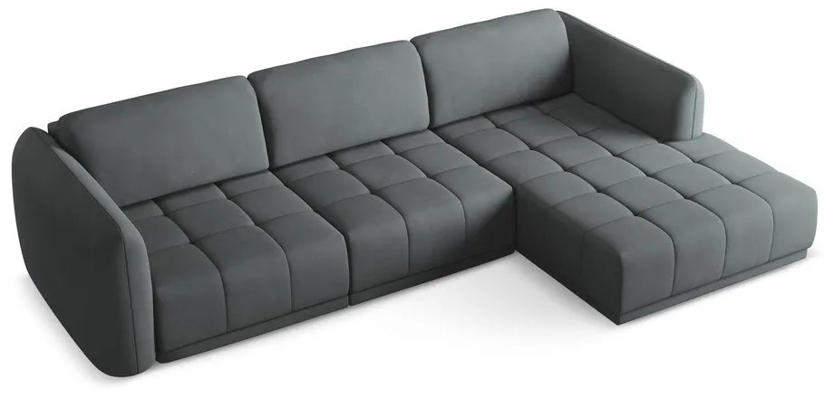 Тъмносив ъглов диван (десен ъгъл) Hoku – Makamii