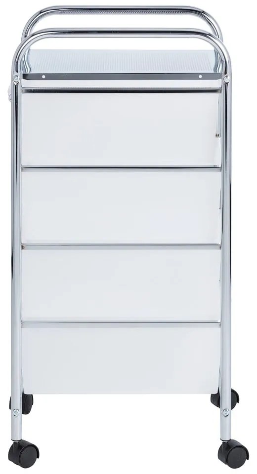 Мобилен рафт за баня с 4 чекмеджета Messina Messian - Wenko