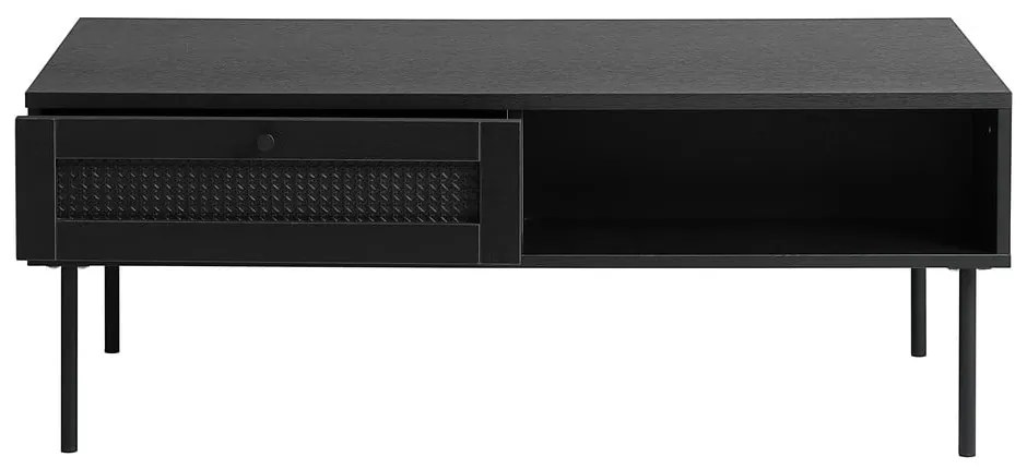 Черна масичка за кафе 60x110 cm Pensacola – Unique Furniture