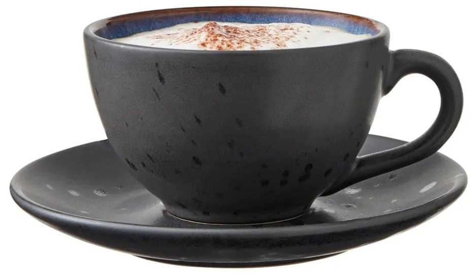 Черни/тъмносини керамични чаши в комплект 4 бр. 240 ml Gastro Black/Mix – Bitz