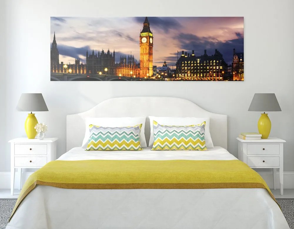 Картина на платно – Нощен Big Ben в Лондон