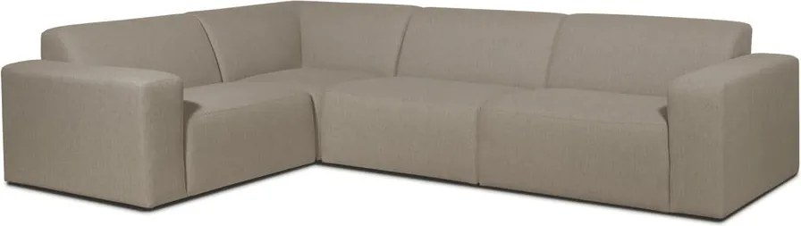 Бежов ъглов диван (ляв ъгъл) Roxy - Scandic