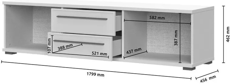 ТВ Стойка Фантом Плюс
