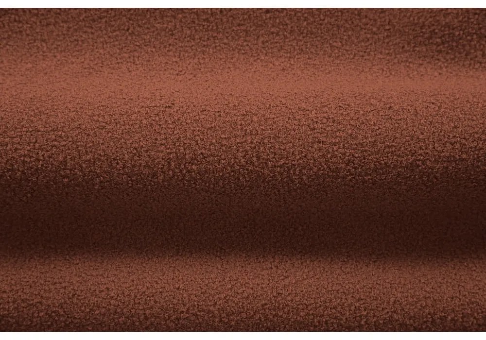 Кресло от плат букле в тухлен цвят Jenny – Micadoni Home