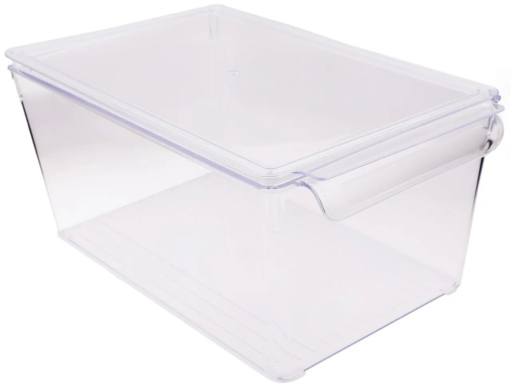 Комплект органайзери за хладилник (3 броя), цвят Прозрачен