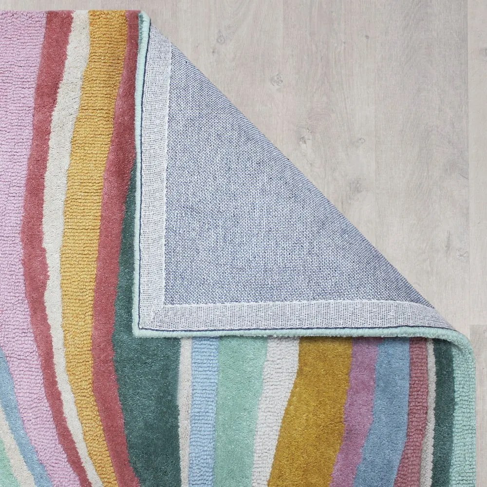 Ръчно изработен вълнен килим 160x230 cm Abstract Flow – Flair Rugs