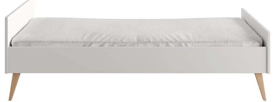 Бяло детско легло 120x200 cm Swing - Pinio