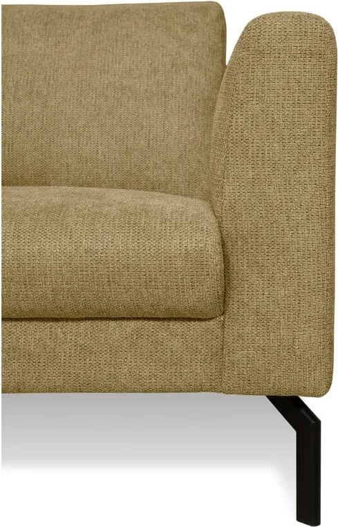 Ъглов диван в цвят горчица (ляв ъгъл) Gomero – Scandic