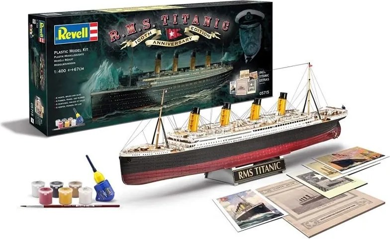 Revell - Сглобяем модел - Юбилеен комплект - Титаник R05715