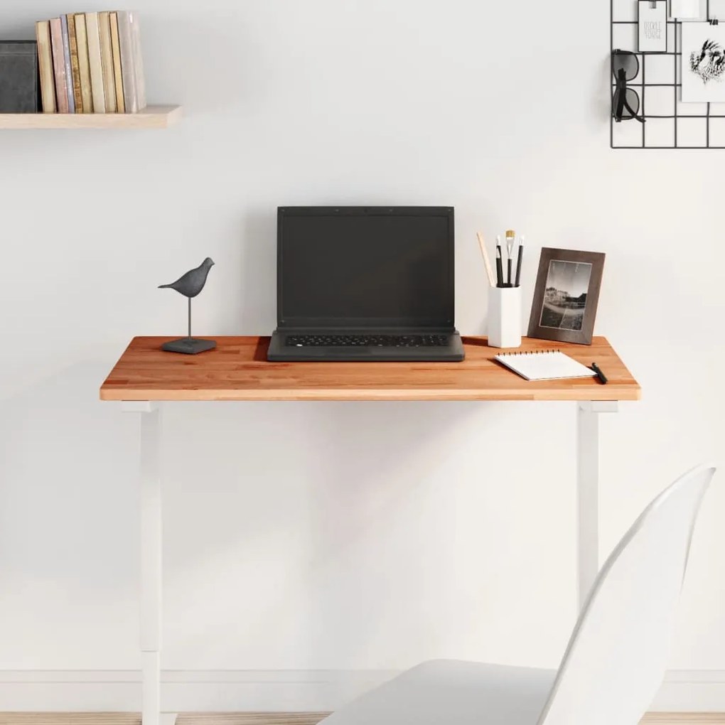 3188889 vidaXL Плот за маса 80x40x1,5 см правоъгълен масивен бук