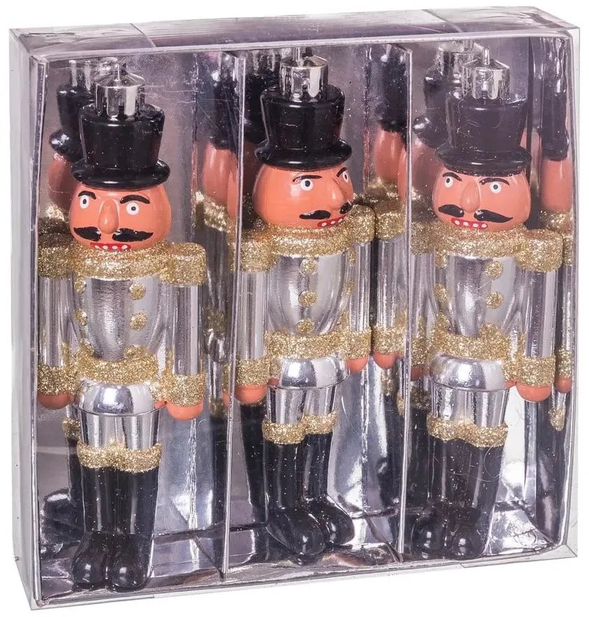 Коледни украси в комплект 3 бр. 13 cm Soldier – Casa Selección