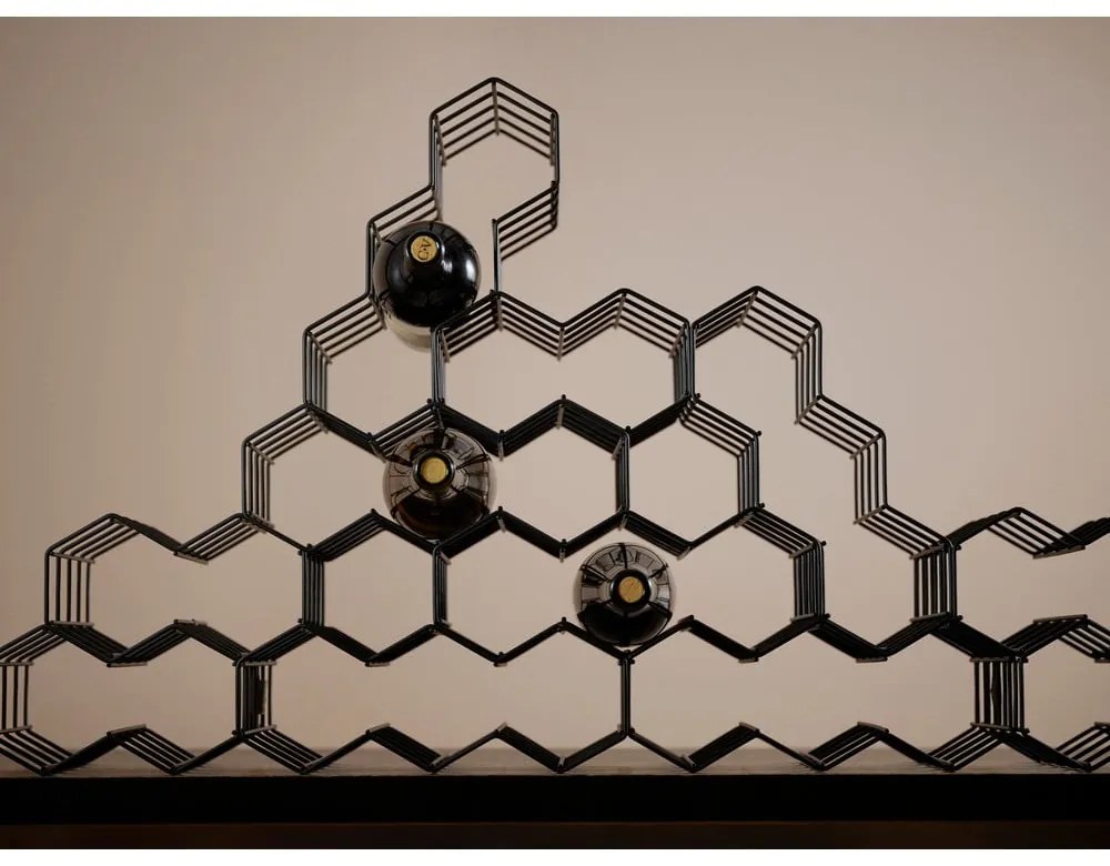 Метална стойка за вино за 5 броя бутилки Rocks – Zone