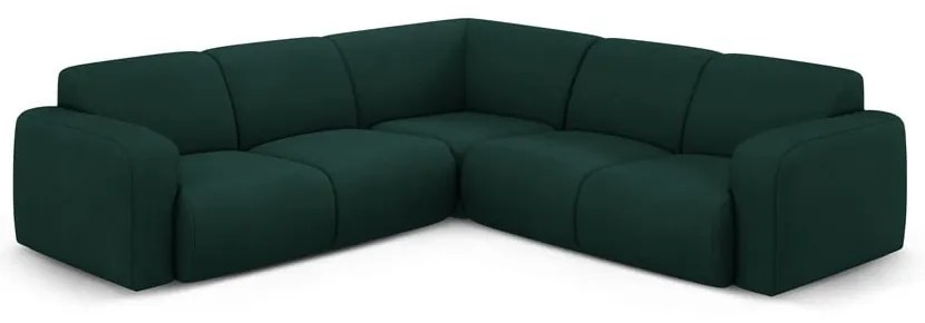 Тъмнозелен ъглов диван (променлив/L форма) Molino – Micadoni Home
