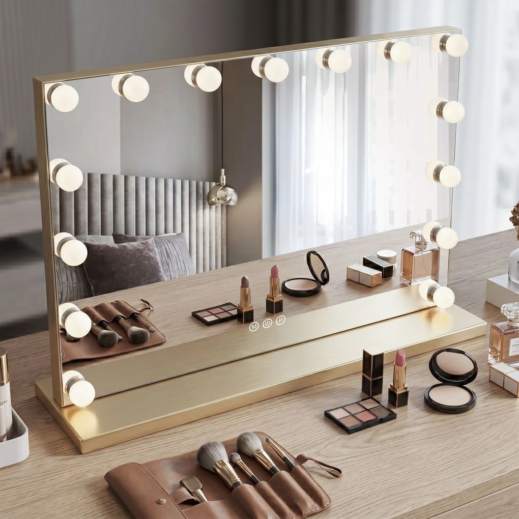 Огледало LED HOLLYWOOD L.Gold