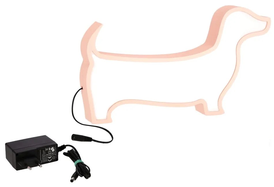 Розова бебешка лампа Dog - Candellux Lighting