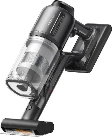 Вертикална прахосмукачка Dreame R20 Ultra, 200AW, 5 степени, 0.6 л, 90 мин, HEPA, LCD дисплей, Безчетков мотор, Черен