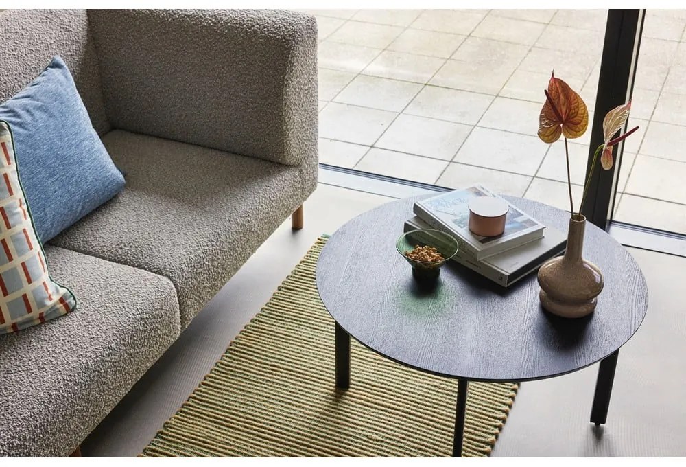 Сив диван 257 cm Moment - Hübsch