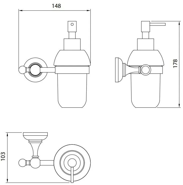 Дозатор Performa Victoria