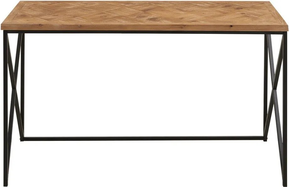 Конзолна маса от масивна ела в естествен цвят 48x120 cm Kickford – Premier Housewares