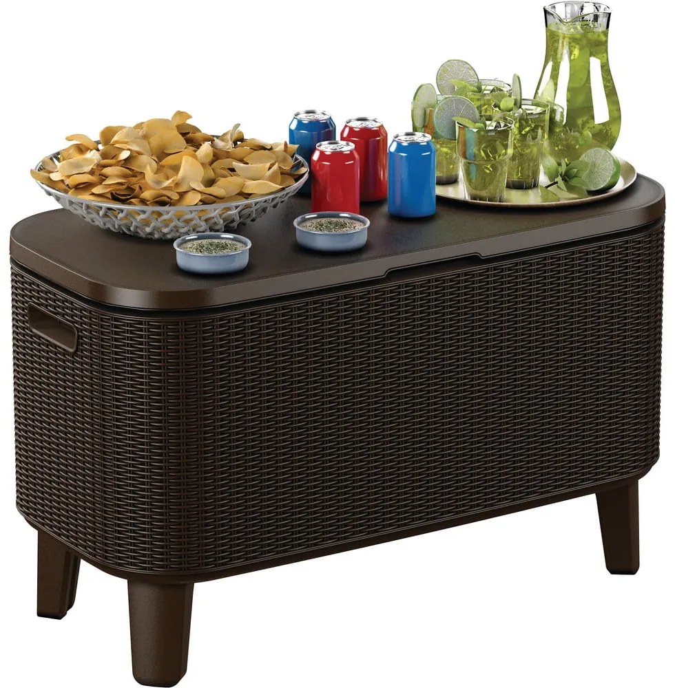 Градинска маса с тавичка за лед 83.5x40.5 cm Bevy – Keter